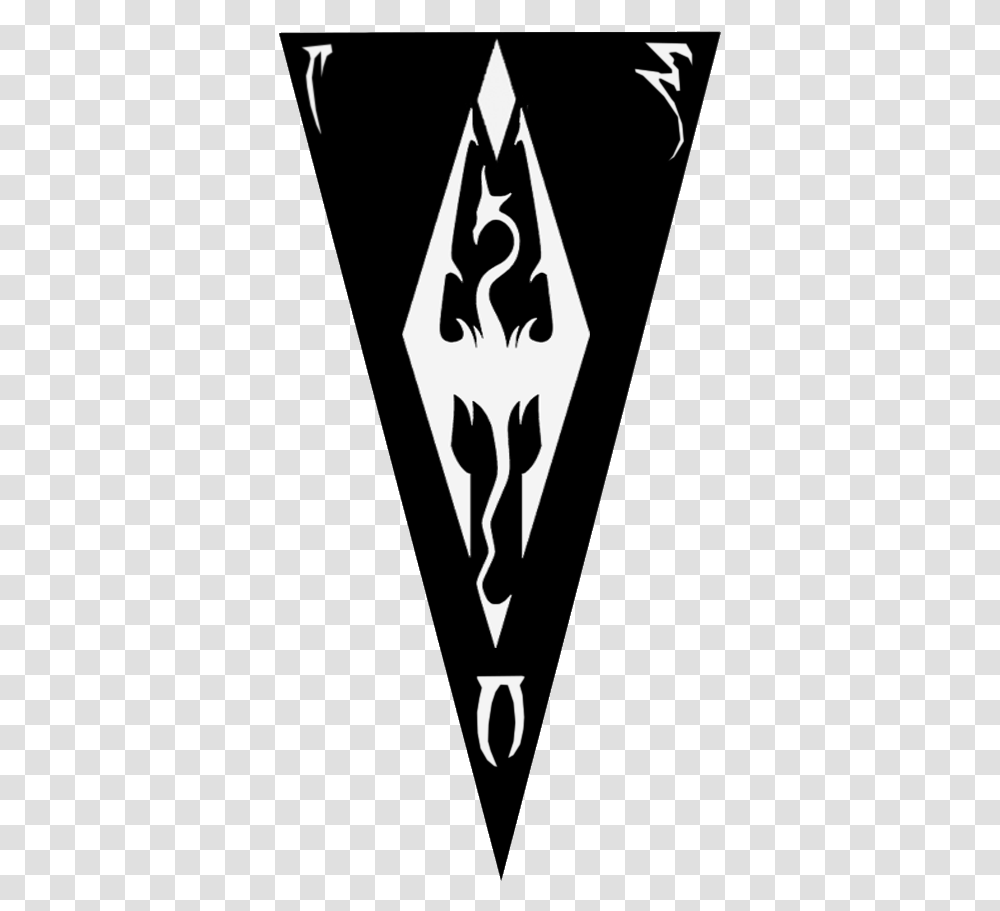 Modern Morrowind Logo Morrowind Logo, Symbol, Stencil, Hand, Trademark Transparent Png