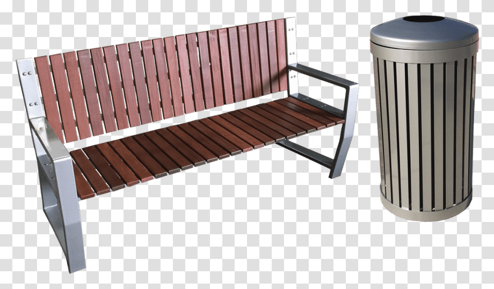 Modern Park Bench, Furniture, Staircase Transparent Png