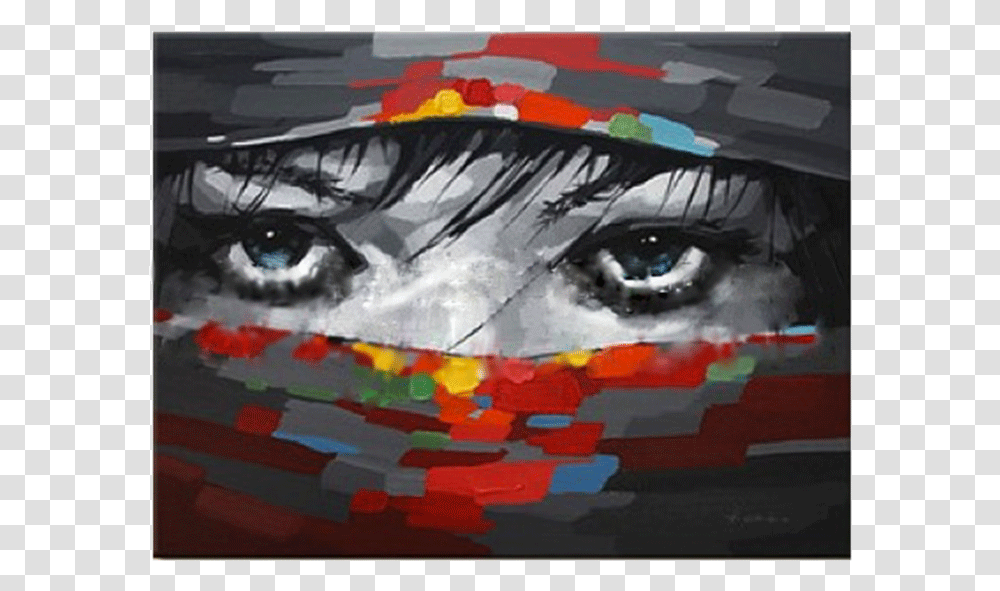 Modern People Oil Paintings, Modern Art, Collage, Poster, Advertisement Transparent Png