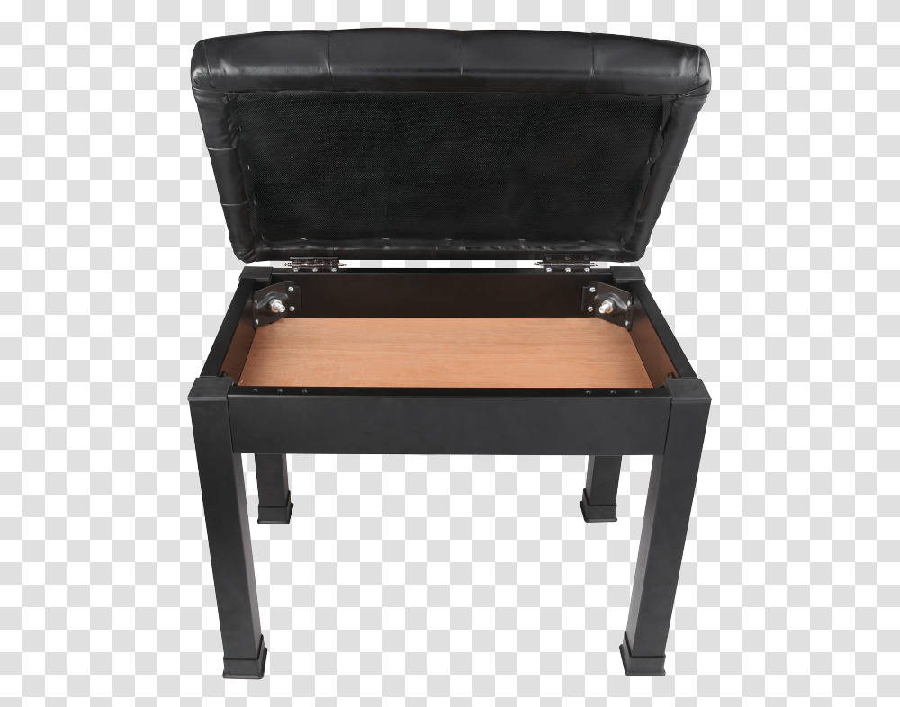 Modern Piano Bench Stool With Iron Leg Bench, Wood, Chair, Furniture, Plywood Transparent Png