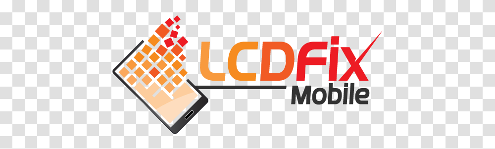 Modern Professional Cell Phone Logo Design For Lcdfix Graphic Design, Text, Number, Symbol, Label Transparent Png