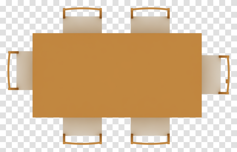 Modern Room Dining Table Top View, Paper, Cardboard, Bag, Scroll Transparent Png