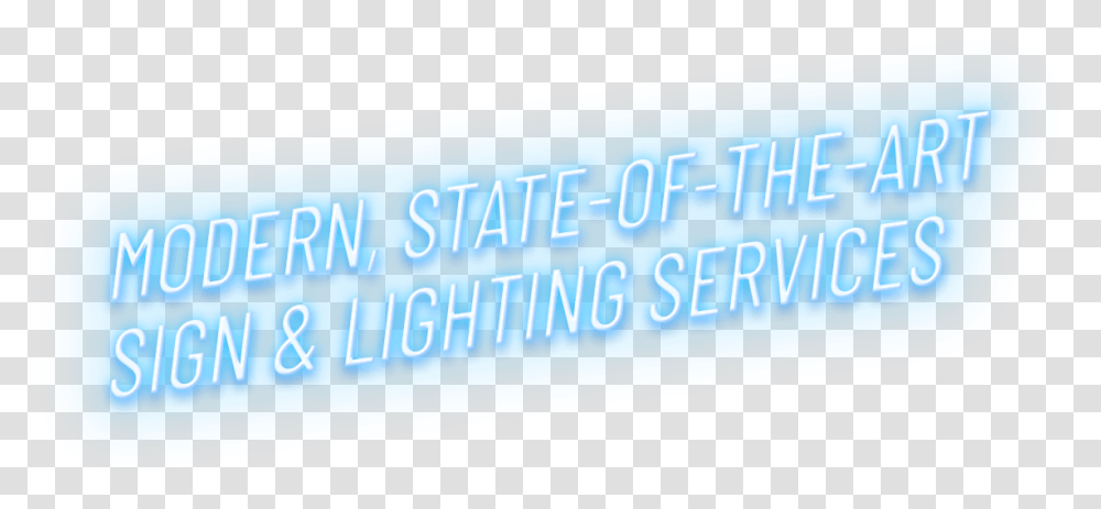 Modern State Of The Art Sign Amp Lighting Services Parallel, Word, Alphabet Transparent Png