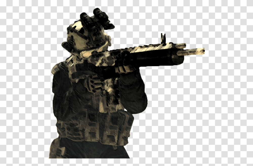 Modern Warfare 2 Enemy, Person, Human, Weapon, Weaponry Transparent Png