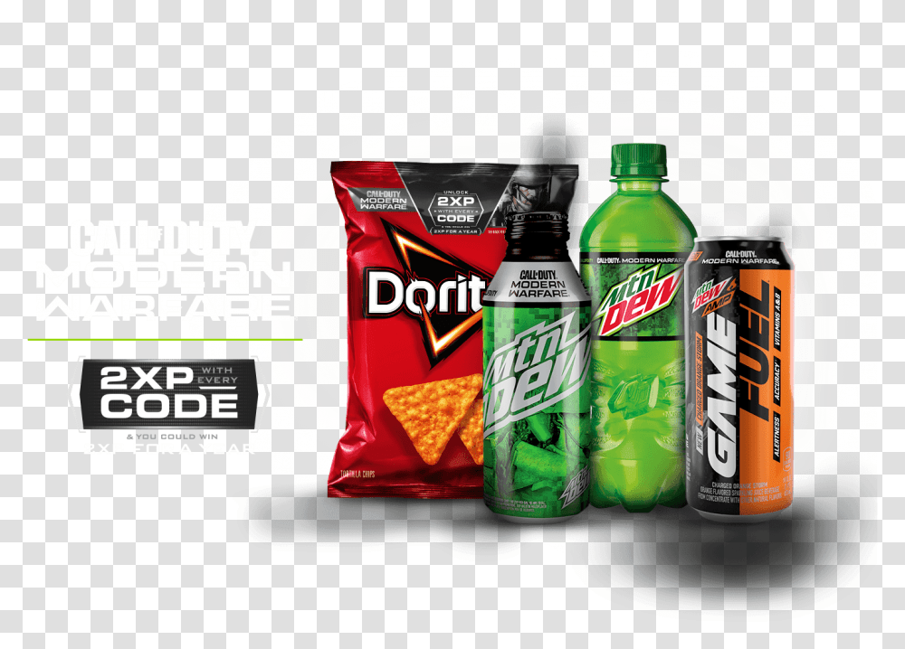 Modern Warfare Mountain Dew, Tin, Can, Soda, Beverage Transparent Png