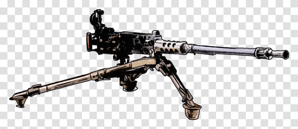 Modernfirearms 0000 M2hb Browning, Machine Gun, Weapon, Weaponry Transparent Png