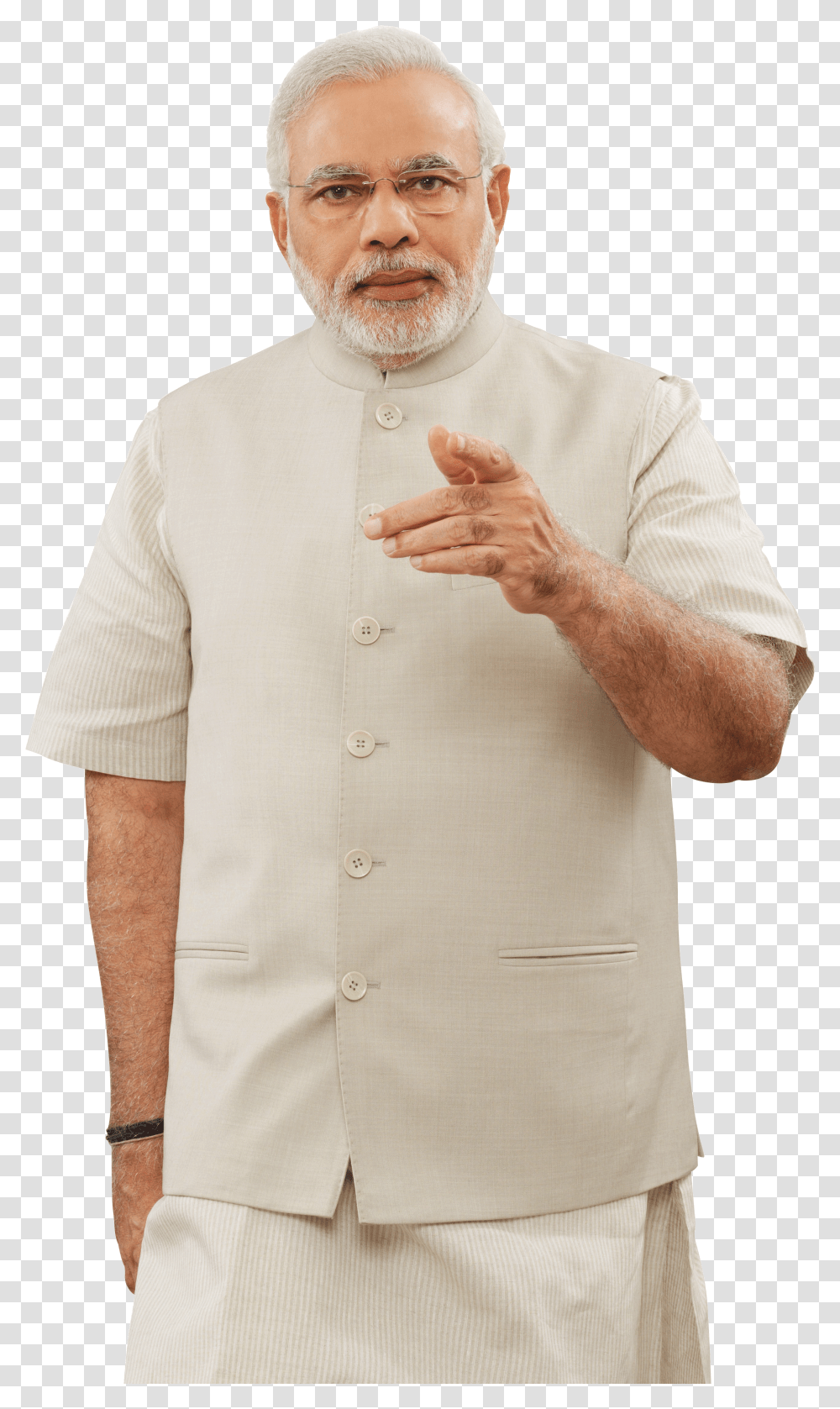 Modi Standing Narendra Modi Full Screen Transparent Png