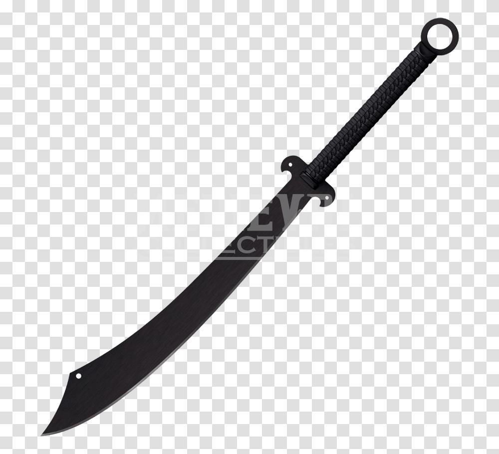 Modified Chinese Sword Machete, Blade, Weapon, Weaponry, Samurai Transparent Png