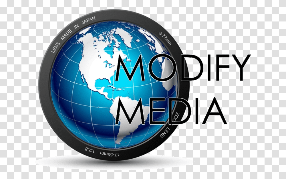 Modify Media Globe, Outer Space, Astronomy, Universe, Planet Transparent Png