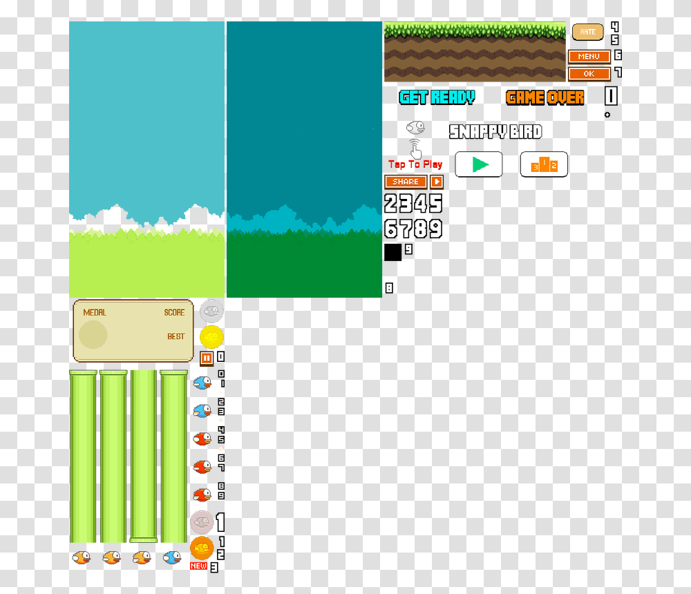 Mods Flappy Bird Sprite, Super Mario, Text, Scoreboard, Word Transparent Png