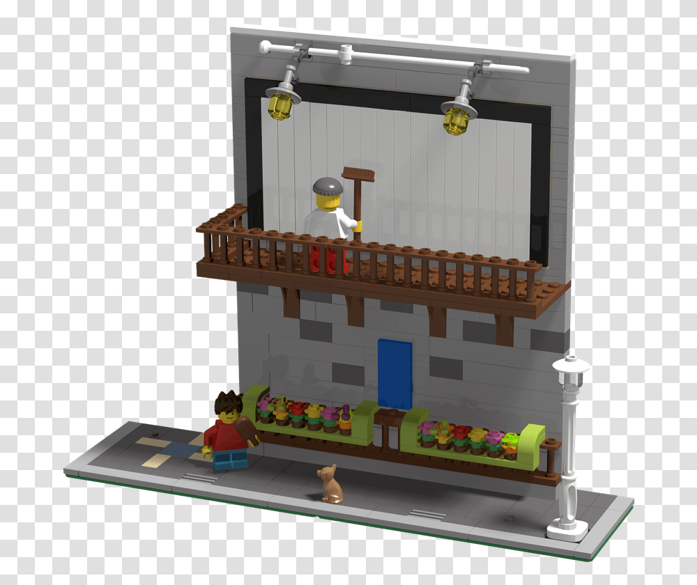 Modular Buildings Billboard Lego, Toy, Arcade Game Machine, Minecraft Transparent Png