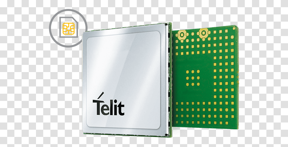 Module Embedded Sim Telit, Electronics, Computer, Electronic Chip Transparent Png
