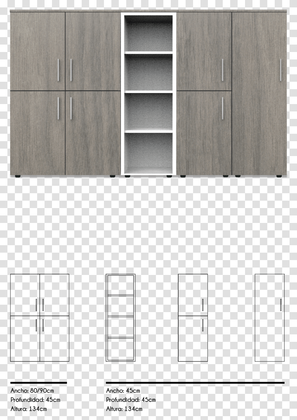 Modulor Shelf, Furniture, Cupboard, Closet, Cabinet Transparent Png