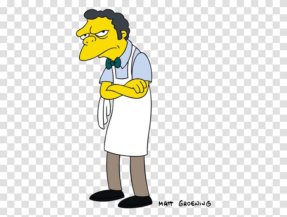 Moe From The Simpsons, Person, Human, Doctor, Nurse Transparent Png