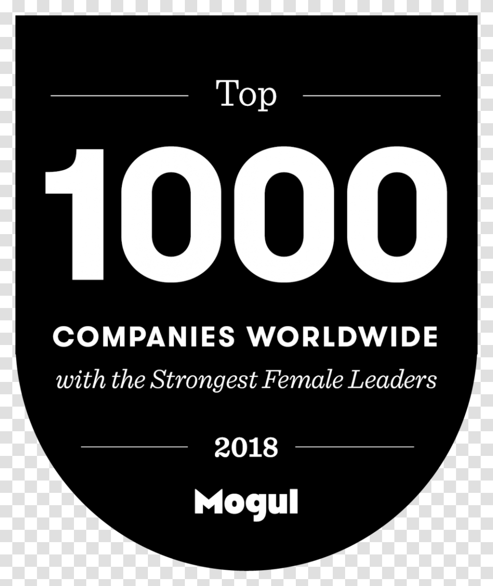 Mogul Top 1000 Strong Female Leaders, Number, Advertisement Transparent Png