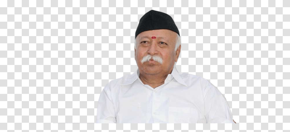 Mohan Bhagwat Photo Gentleman, Shirt, Apparel, Face Transparent Png