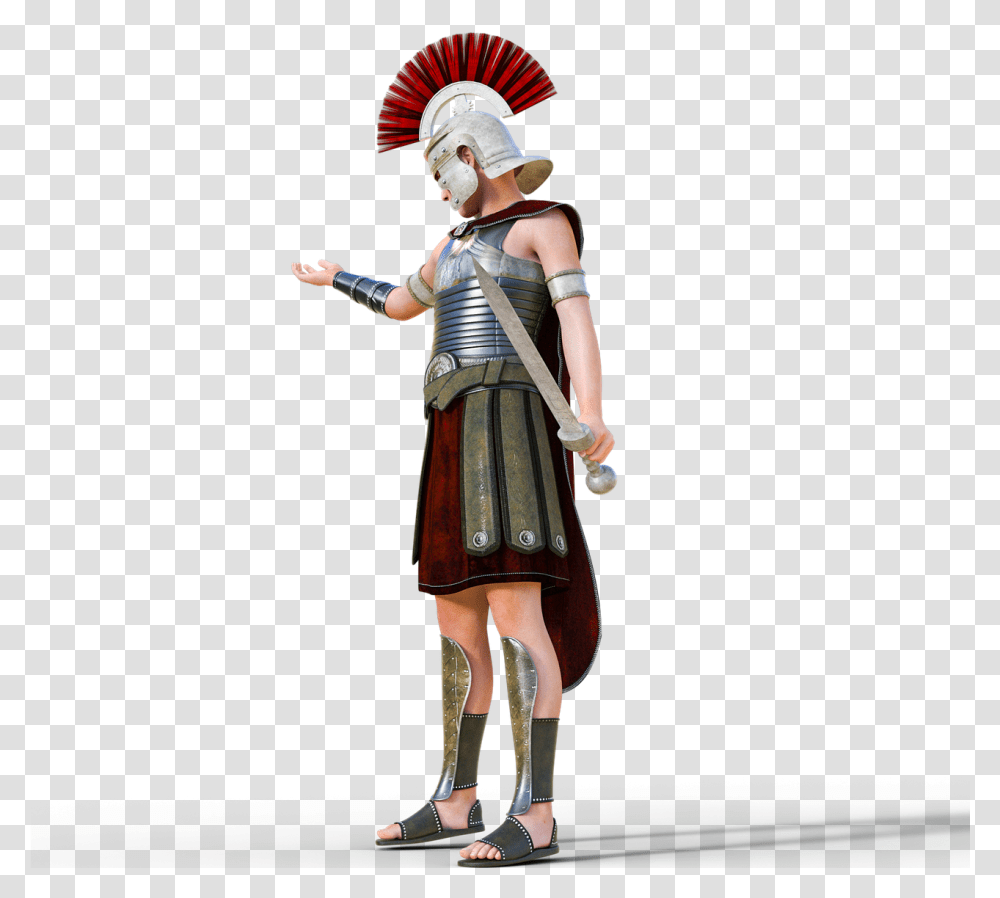 Mohawk Clipart Roman Gladiator, Costume, Person, Female Transparent Png