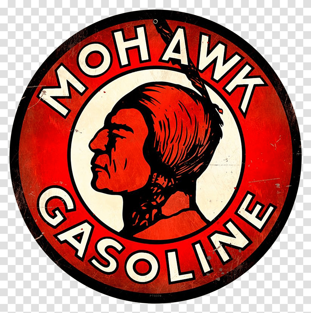 Mohawk Gasoline, Label, Logo Transparent Png