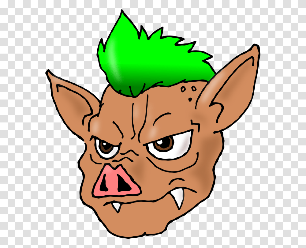 Mohawk Hairstyle Punk Subculture Drawing, Plant, Face, Person, Costume Transparent Png