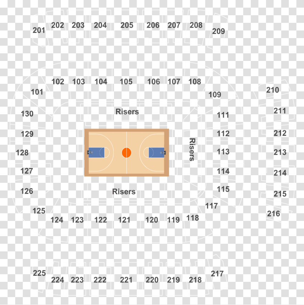 Mohegan Sun Arena Seating Chart Transparent Png