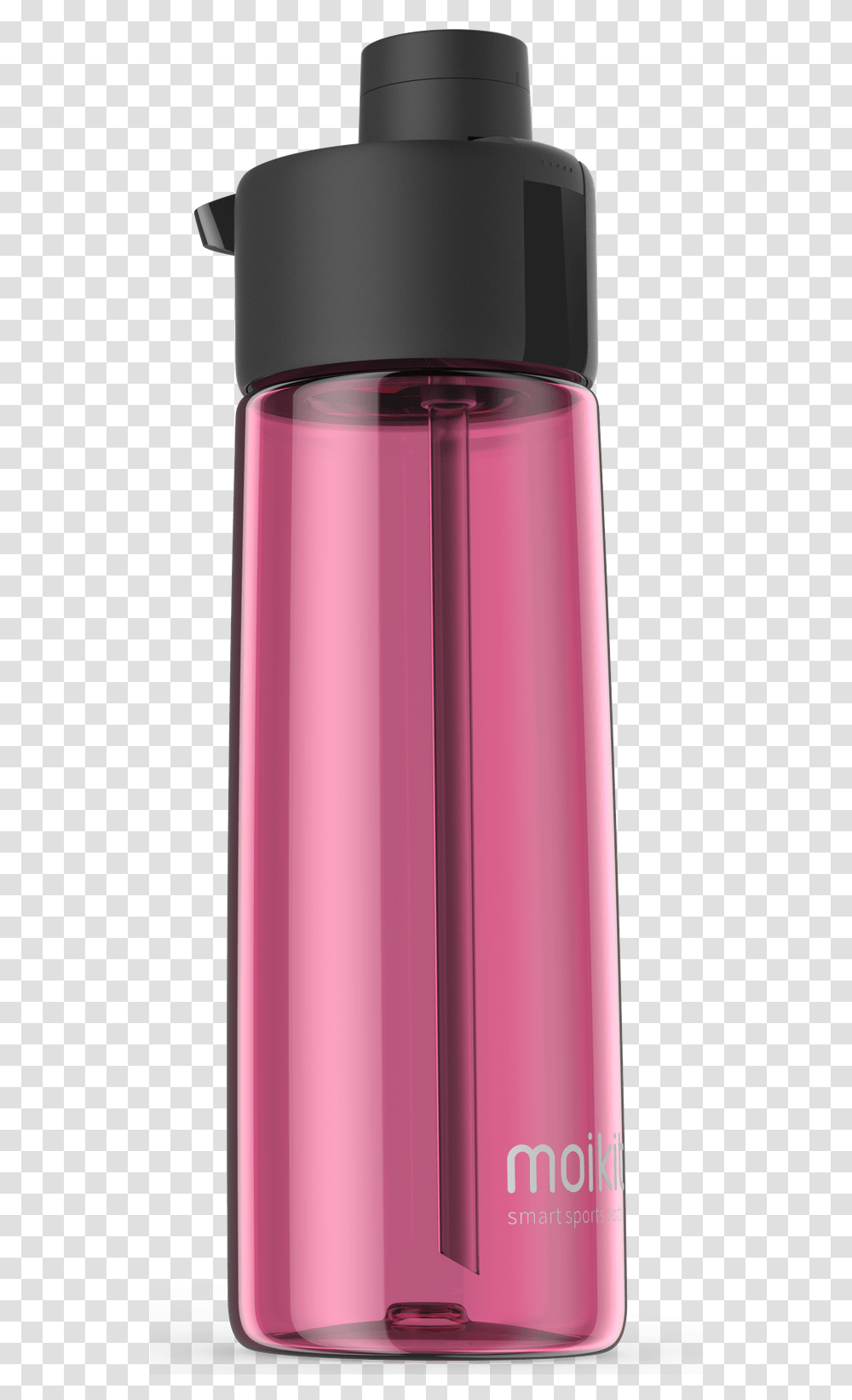 Moikit Smart Sport Bottle Gene, Shaker, Water Bottle, Cylinder, Glass Transparent Png
