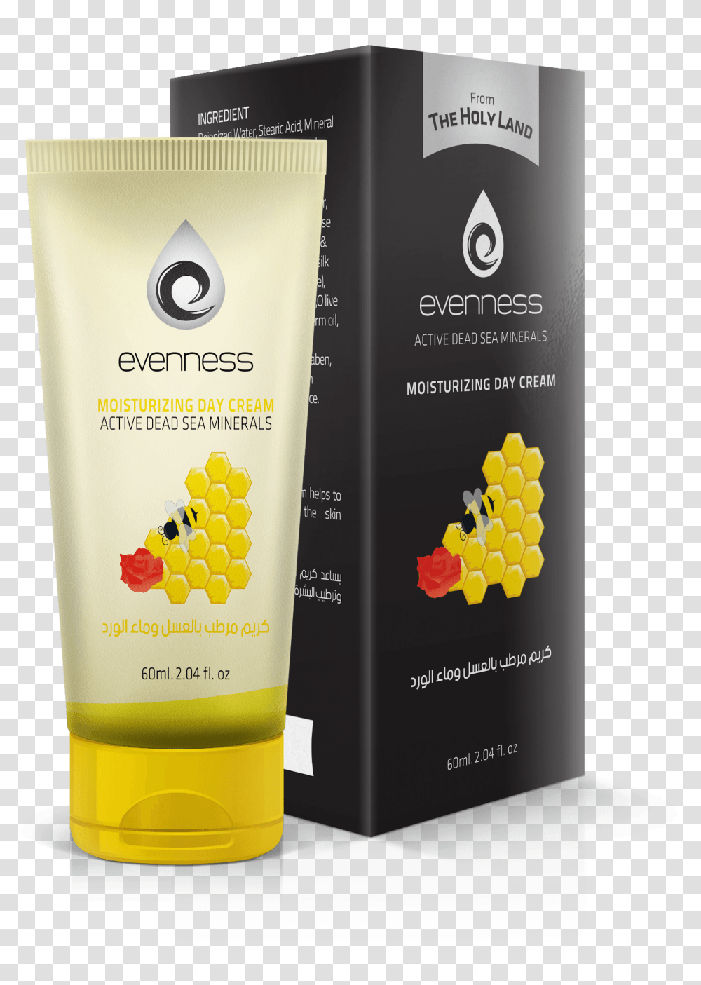 Moisturizing Cream With Honey & Rose Water Sunscreen, Bottle, Cosmetics, Flyer, Poster Transparent Png