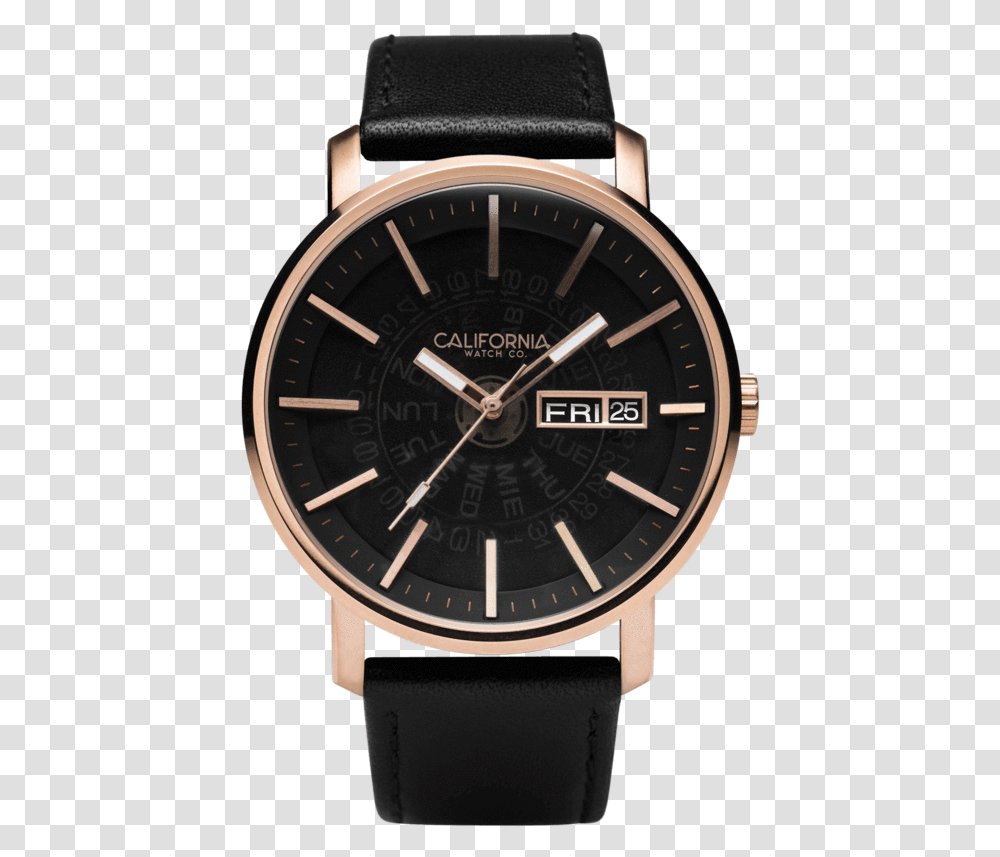 Mojave Leather Rose Gold Smoke Vacheron Constantin Rose Gold Black, Wristwatch, Clock Tower, Architecture, Building Transparent Png