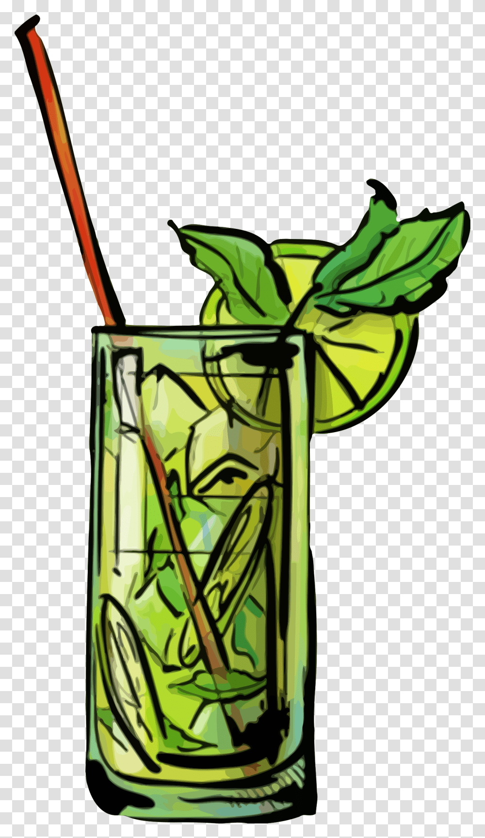 Mojito Cocktail Icons, Liquor, Alcohol, Beverage, Drink Transparent Png