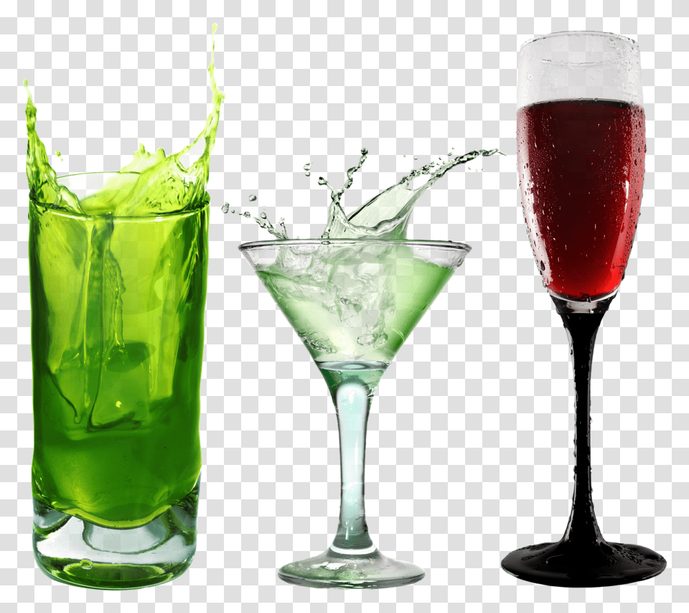 Mojito Digestif, Cocktail, Alcohol, Beverage, Glass Transparent Png