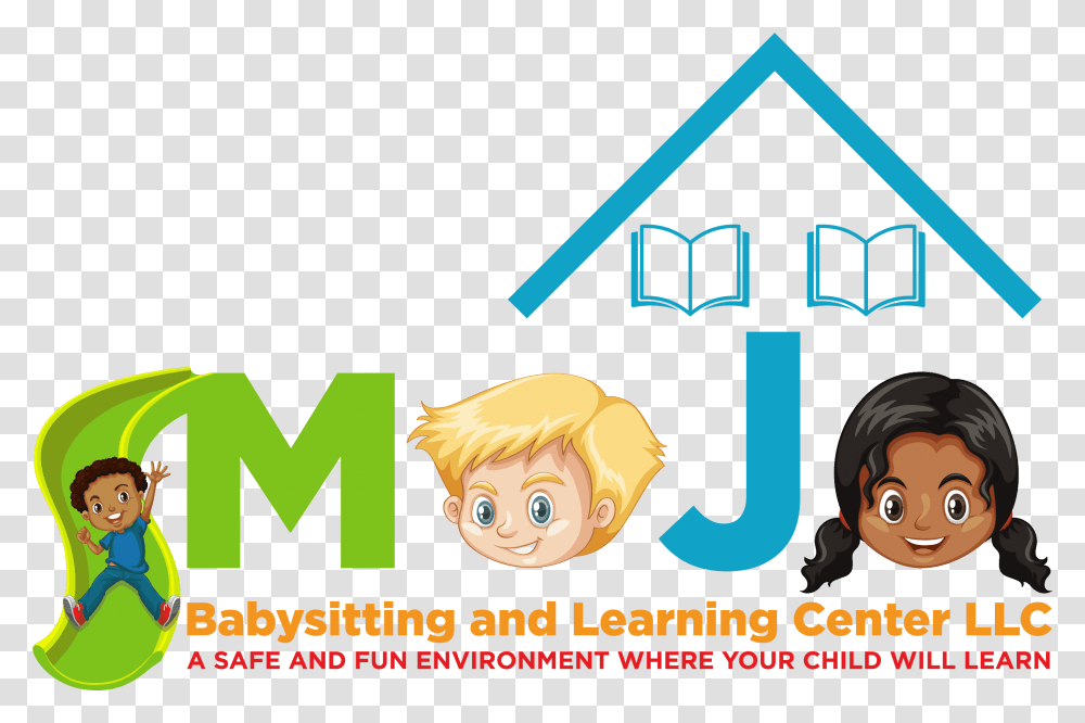 Mojo Babysitting And Learning Center Llc Cartoon, Advertisement, Poster, Flyer, Paper Transparent Png