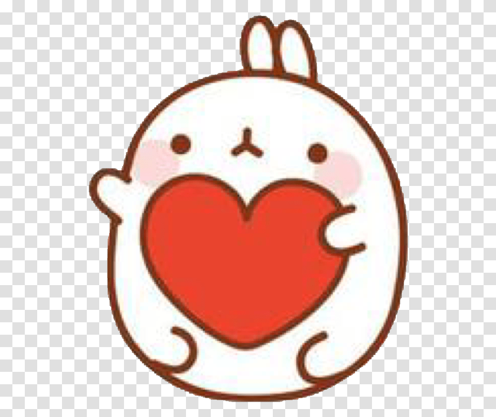 Molang Cute Christmas Bunny Kawaii Kpop Bunny Pet Anim Kawaii Cute Bunny, Heart Transparent Png