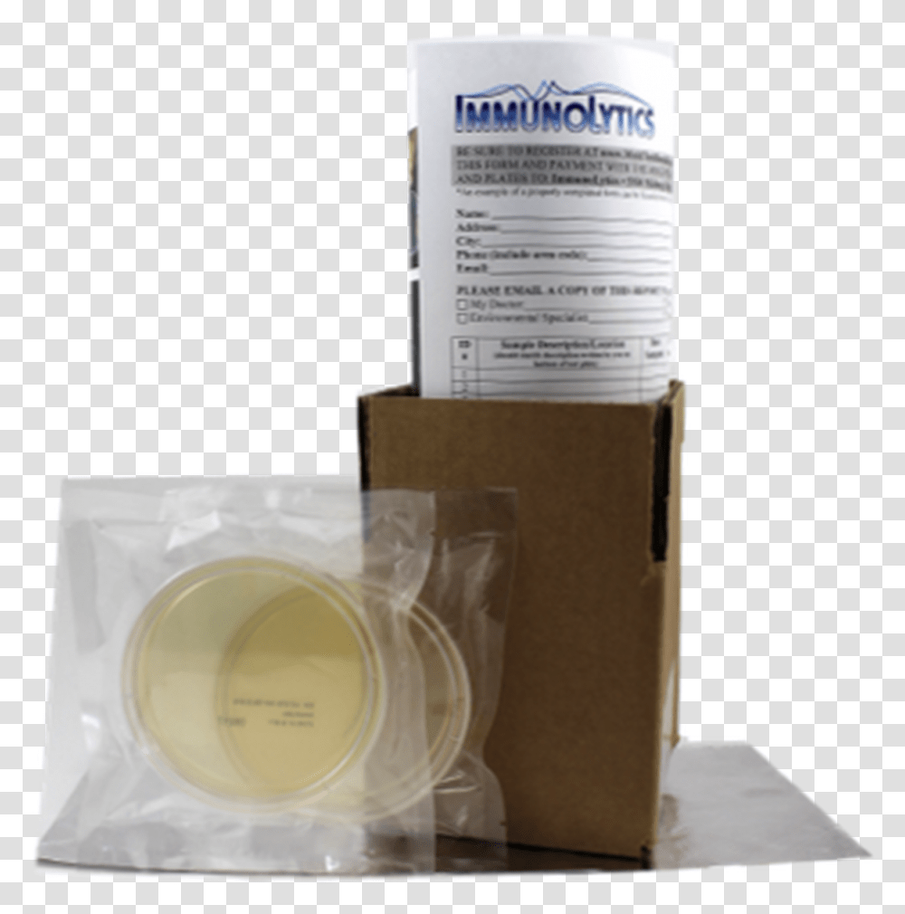 Mold Diagnostic Test Kit Cosmetics, Label, Box, Cardboard Transparent Png