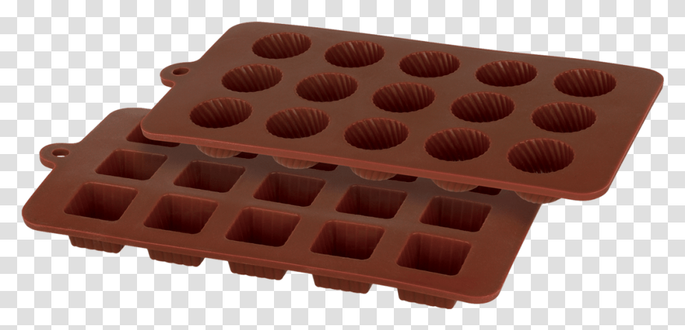 Molde Bombonera Silicona Chocolate, Tray, Cooktop, Indoors, Food Transparent Png