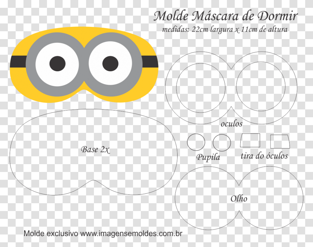 Molde De Mascara De Dormir, Diagram, Plot Transparent Png