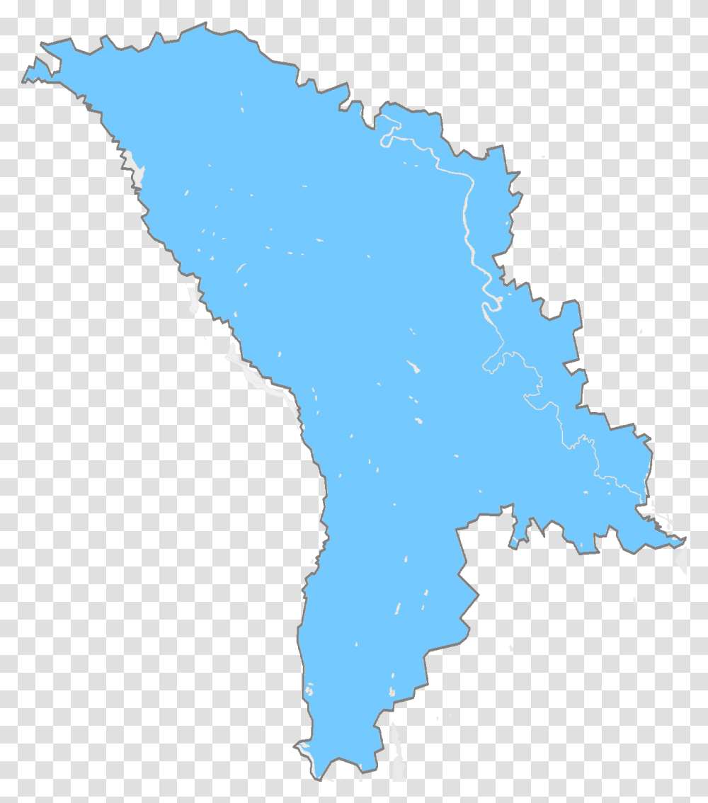 Moldova Map Blue Capital Of Moldova On Map, Diagram, Plot, Atlas Transparent Png