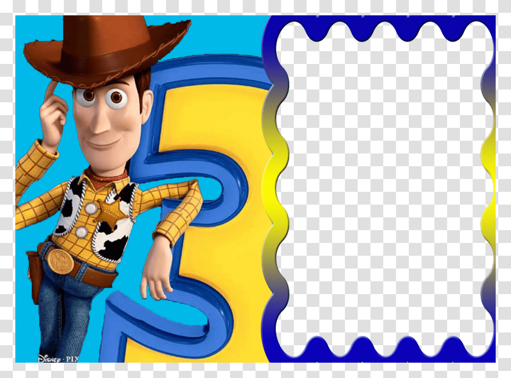 Moldura Toy Story Image, Person, Hat Transparent Png