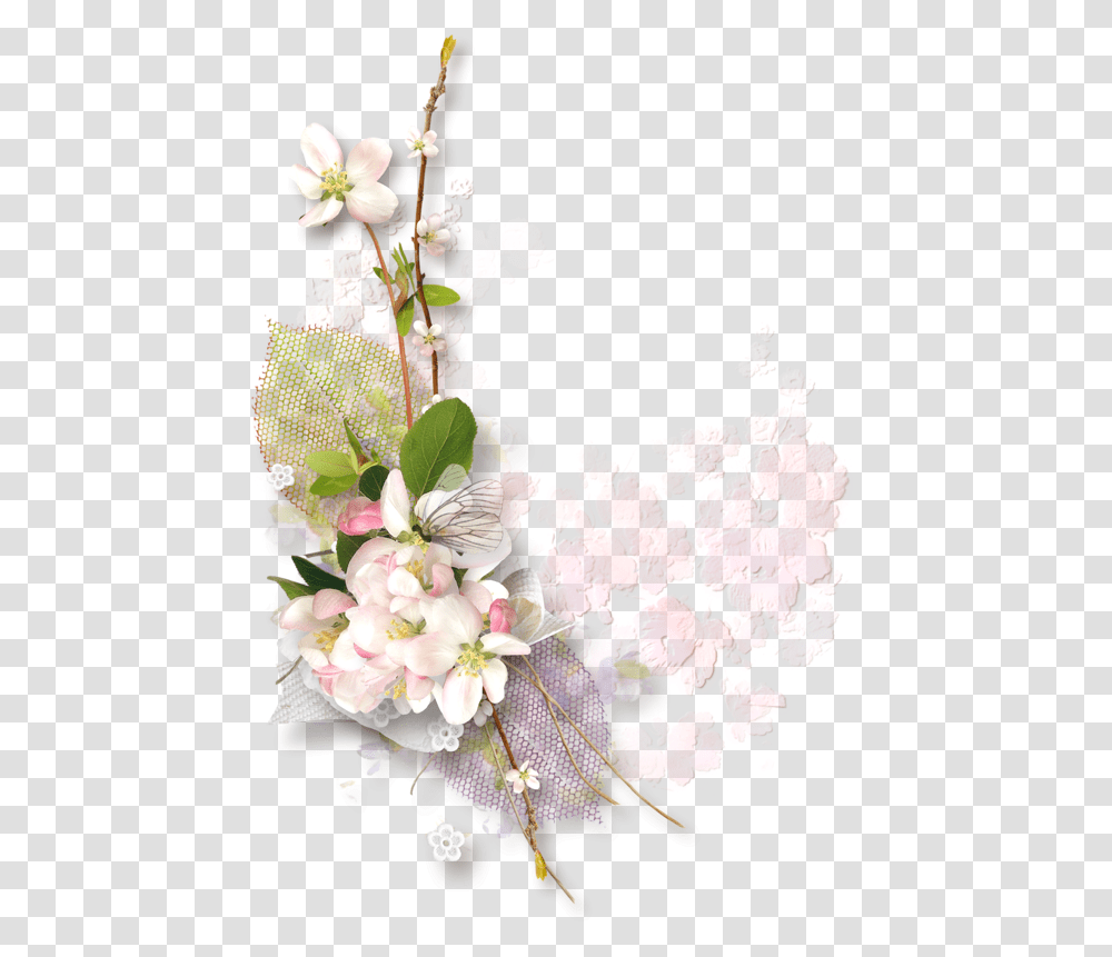 Molduras De Quadros Com Arranjos, Plant, Flower, Blossom, Flower Arrangement Transparent Png