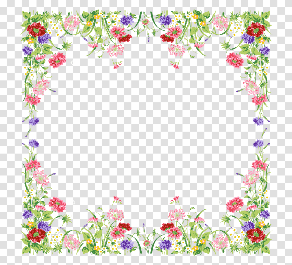 Molduras Flores Moldura De Flores, Floral Design, Pattern Transparent Png