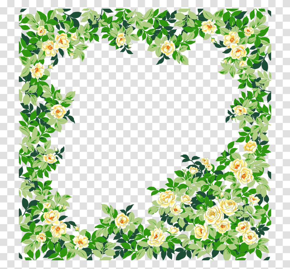 Molduras Para Fotos Flores, Floral Design, Pattern Transparent Png