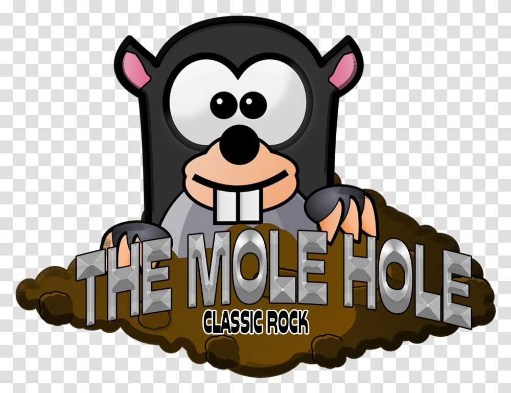 Mole Hole Radio Network Animated Mole, Word, Text, Animal, Mammal Transparent Png