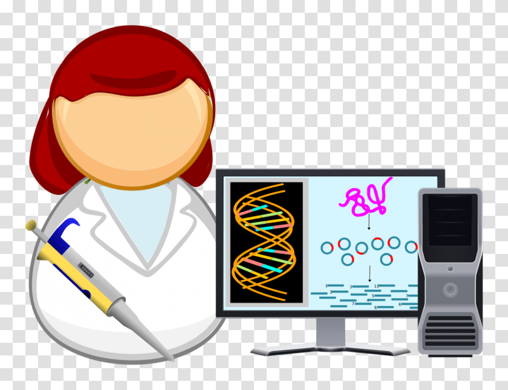 Molecular Biology Laboratory Microbiology Biochemistry Free, Monitor, Screen, Electronics, Display Transparent Png