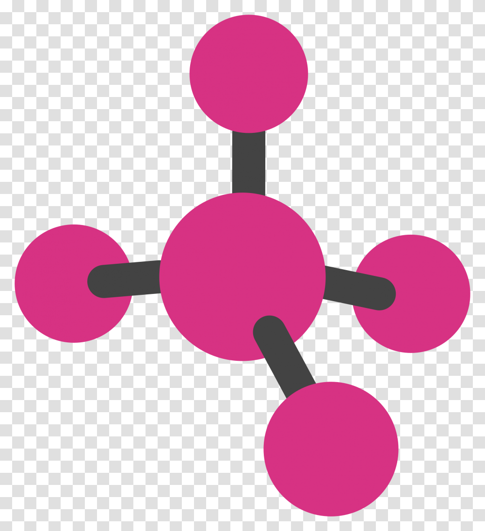 Molecule Clipart Chemical Reaction, Pin Transparent Png