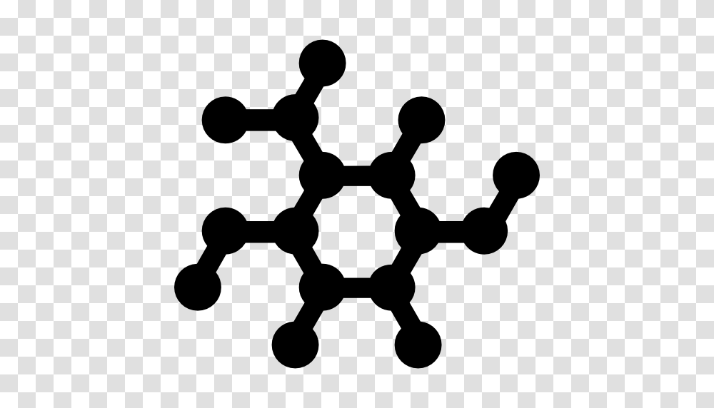 Molecule, Silhouette, Stencil Transparent Png