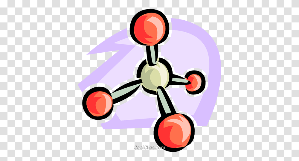 Molecules Royalty Free Vector Clip Art Illustration, Poster, Advertisement, Juggling Transparent Png