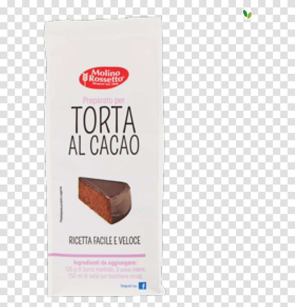 Molino Rossetto Preparato Per Torta Al Cacao Chocolate, Dessert, Food, Fudge Transparent Png