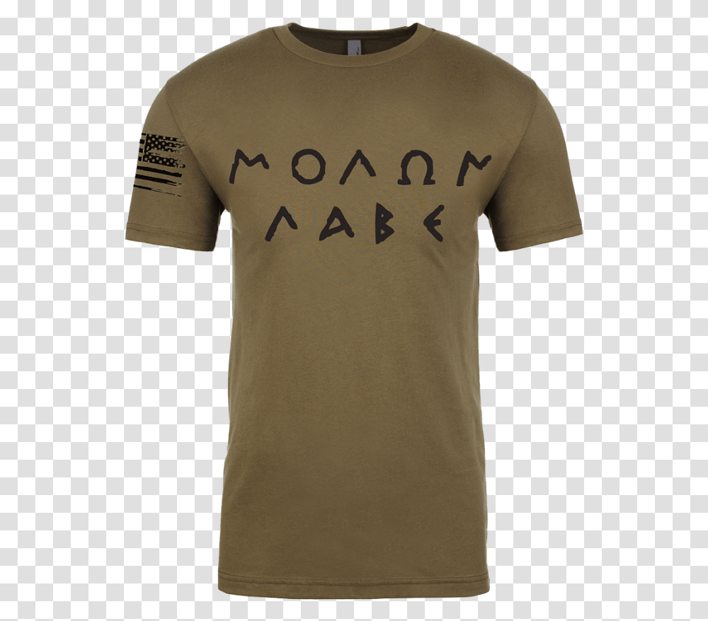 Molon Labe Crew Fashion Brand, Clothing, Apparel, T-Shirt, Word Transparent Png