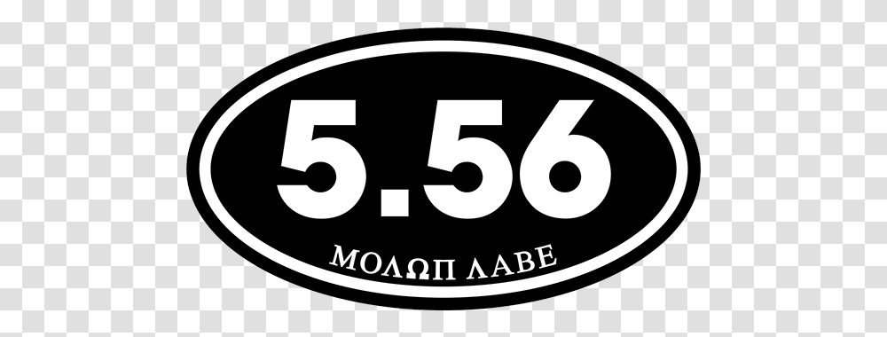 Molon Labe Decal Black Dot, Label, Text, Sticker, Oval Transparent Png