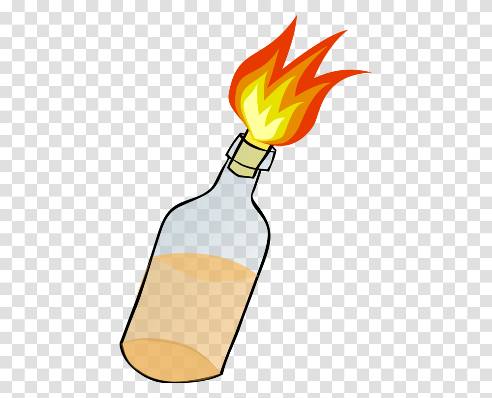 Molotov Cocktail Computer Icons Download Riot, Light, Torch, Bottle Transparent Png