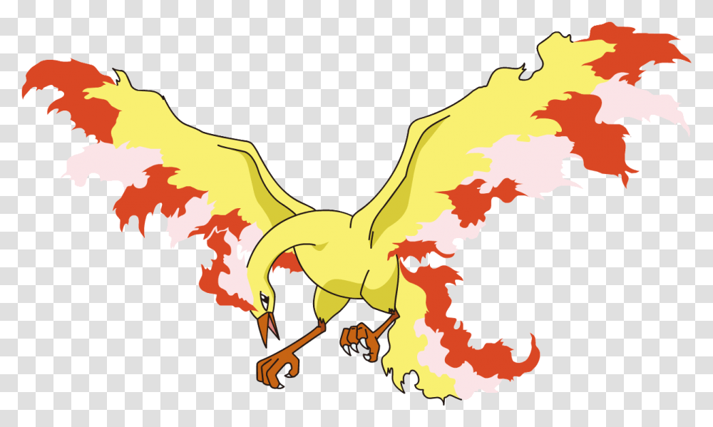 Moltres 7 Image Lugia Zapdos Moltres And Articuno Pokemons, Dragon Transparent Png