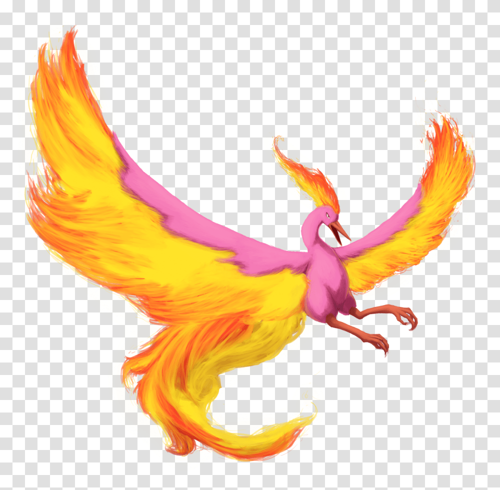 Moltres Shiny Moltres Shiny, Chicken, Poultry, Fowl, Bird Transparent Png